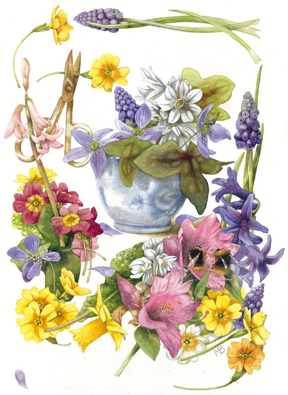 Desktop Flowers by Marjolein Bastin