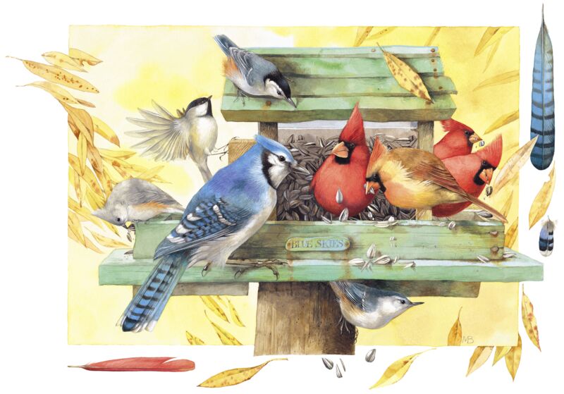 Blue Skies by Marjolein Bastin