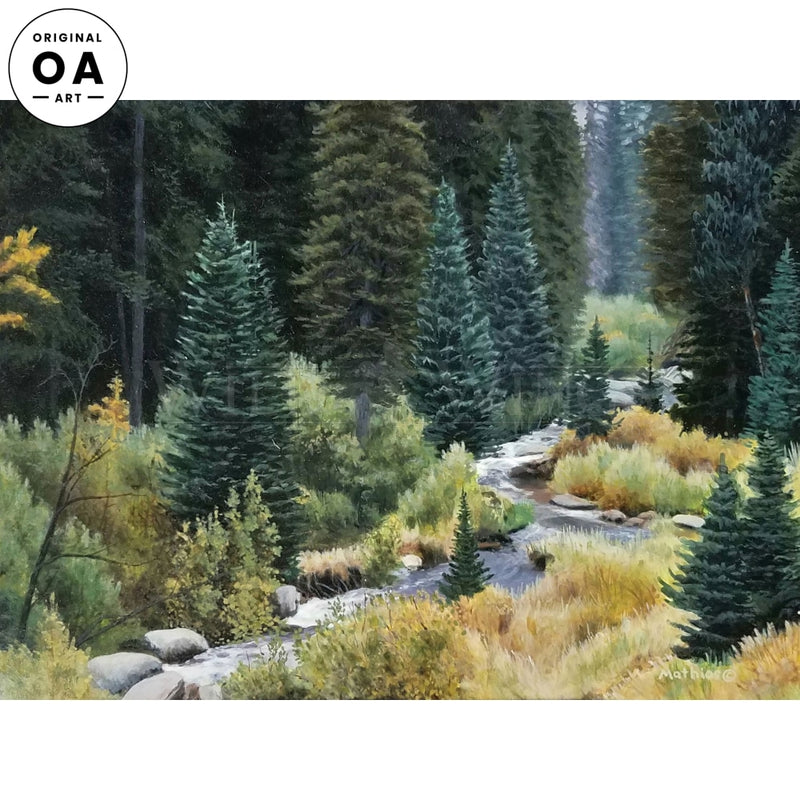 Alpine Serenity by Peter Mathios