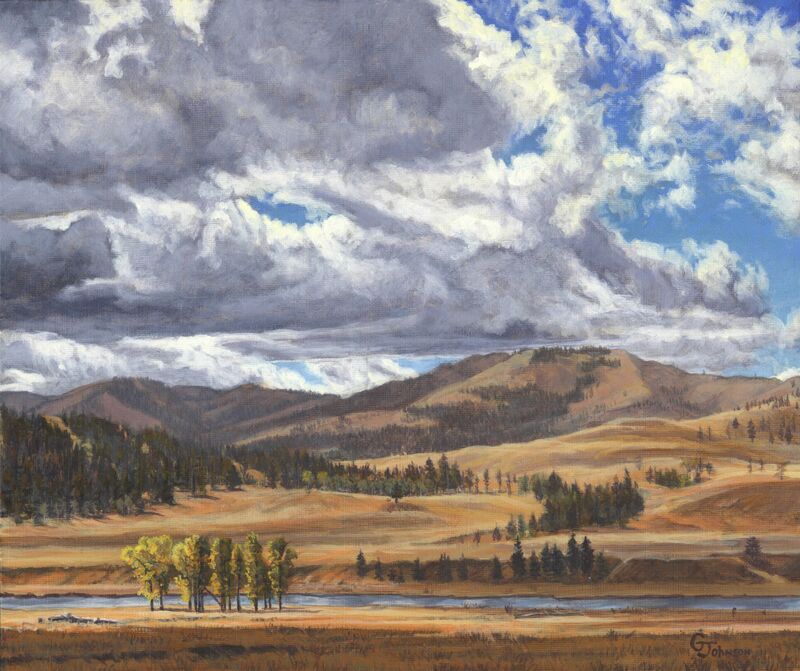 Cottonwoods by Gary Johnson