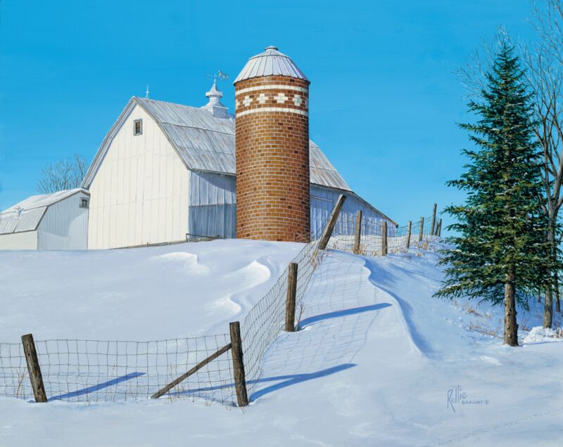 Ed's Place—Barn by Rollie Brandt