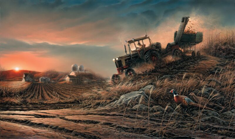 Evening Harvest by Terry Redlin