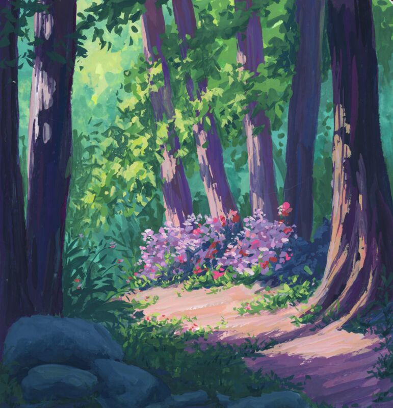 Forest Pathway by An Ho