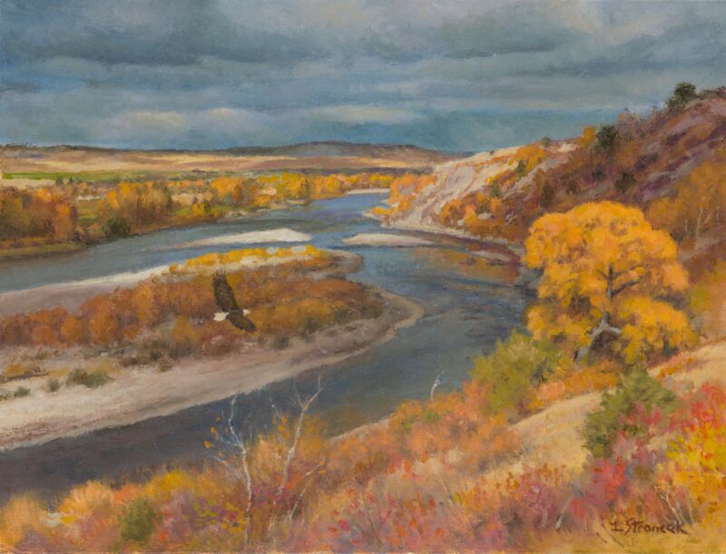 The River in a Golden Mood