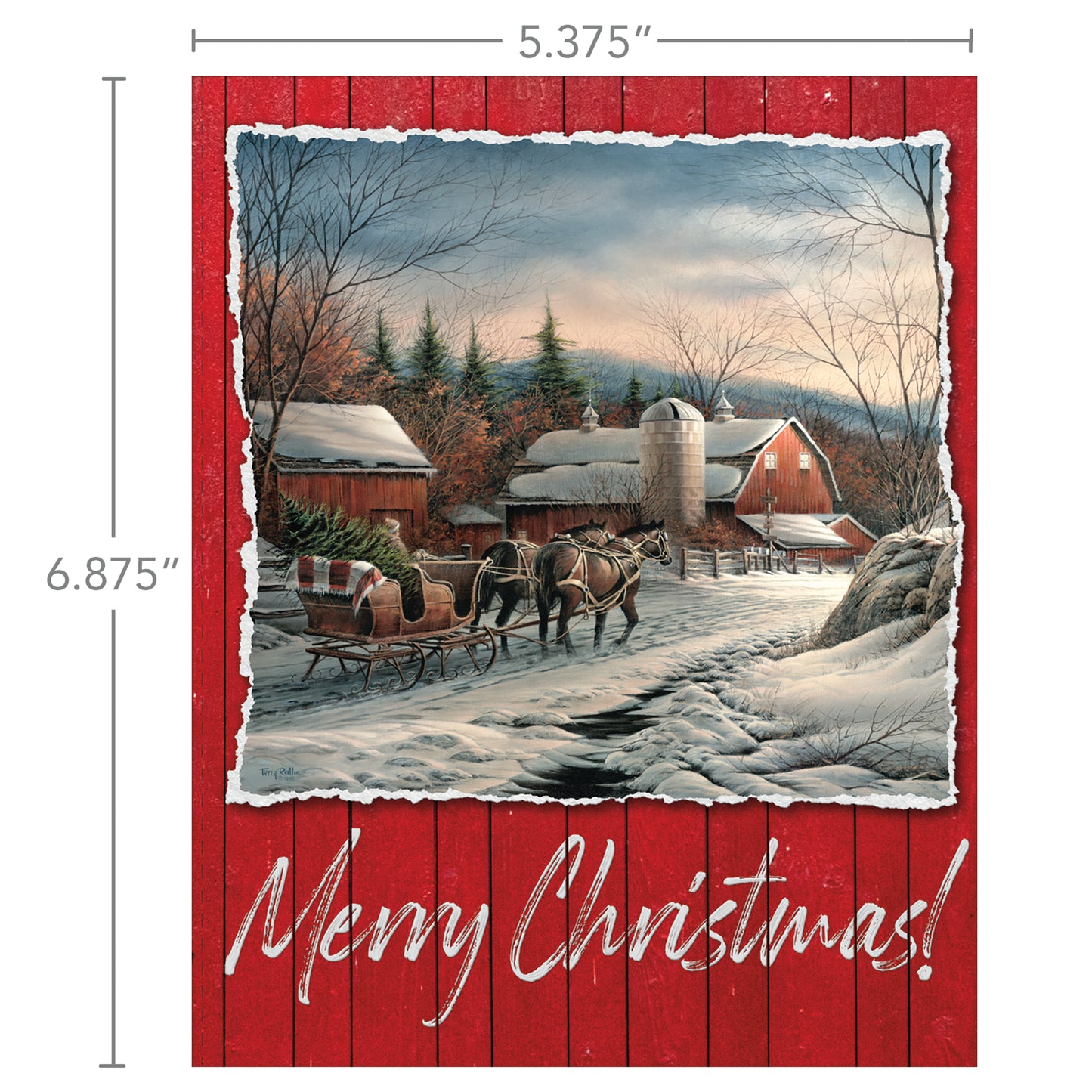 Waiting for Santa - Boxed Christmas Cars