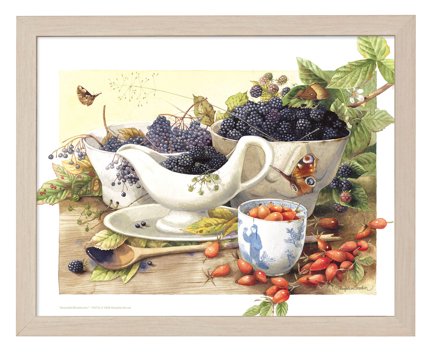 Bountiful Blackberries - Art Prints
