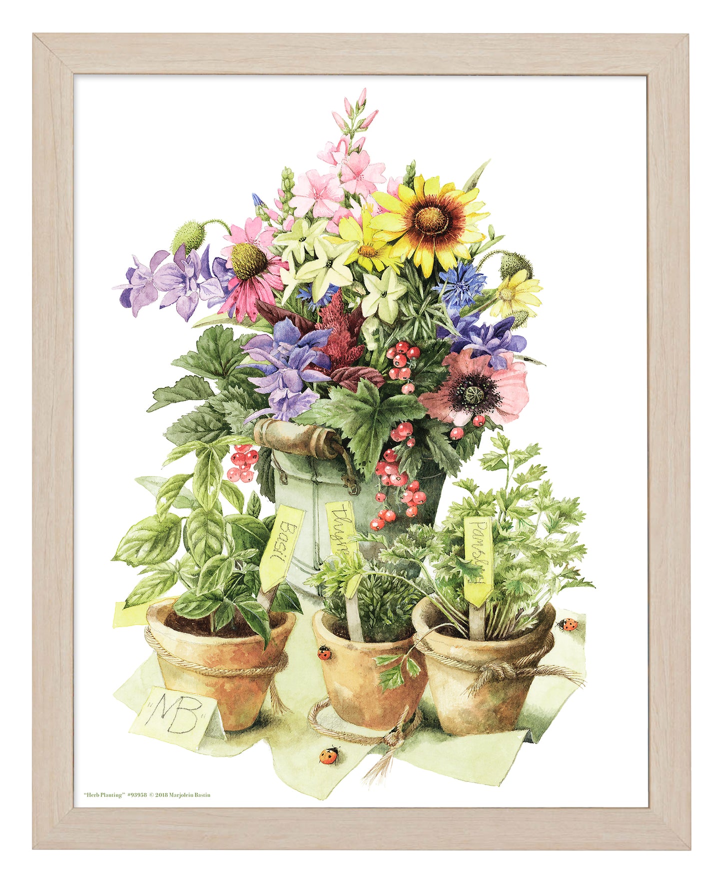 Herb Planting - Art Prints
