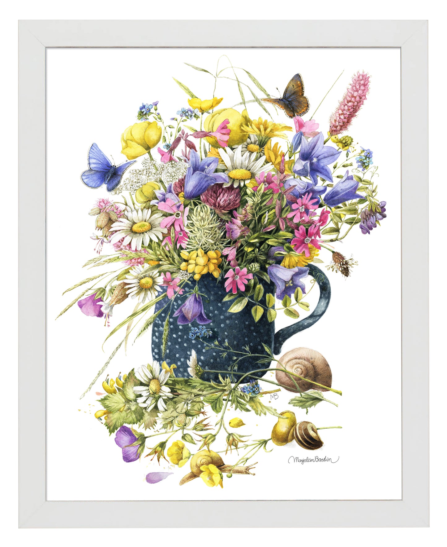 Speckled Blues - Art Prints