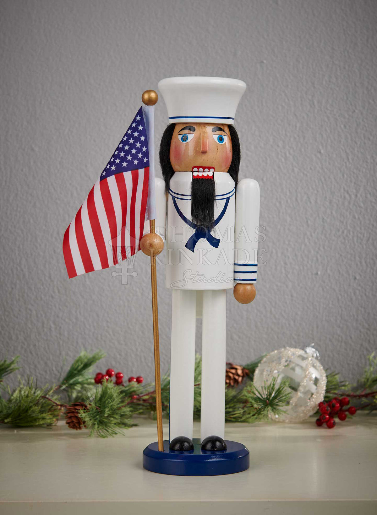 Navy - 14" Nutcracker