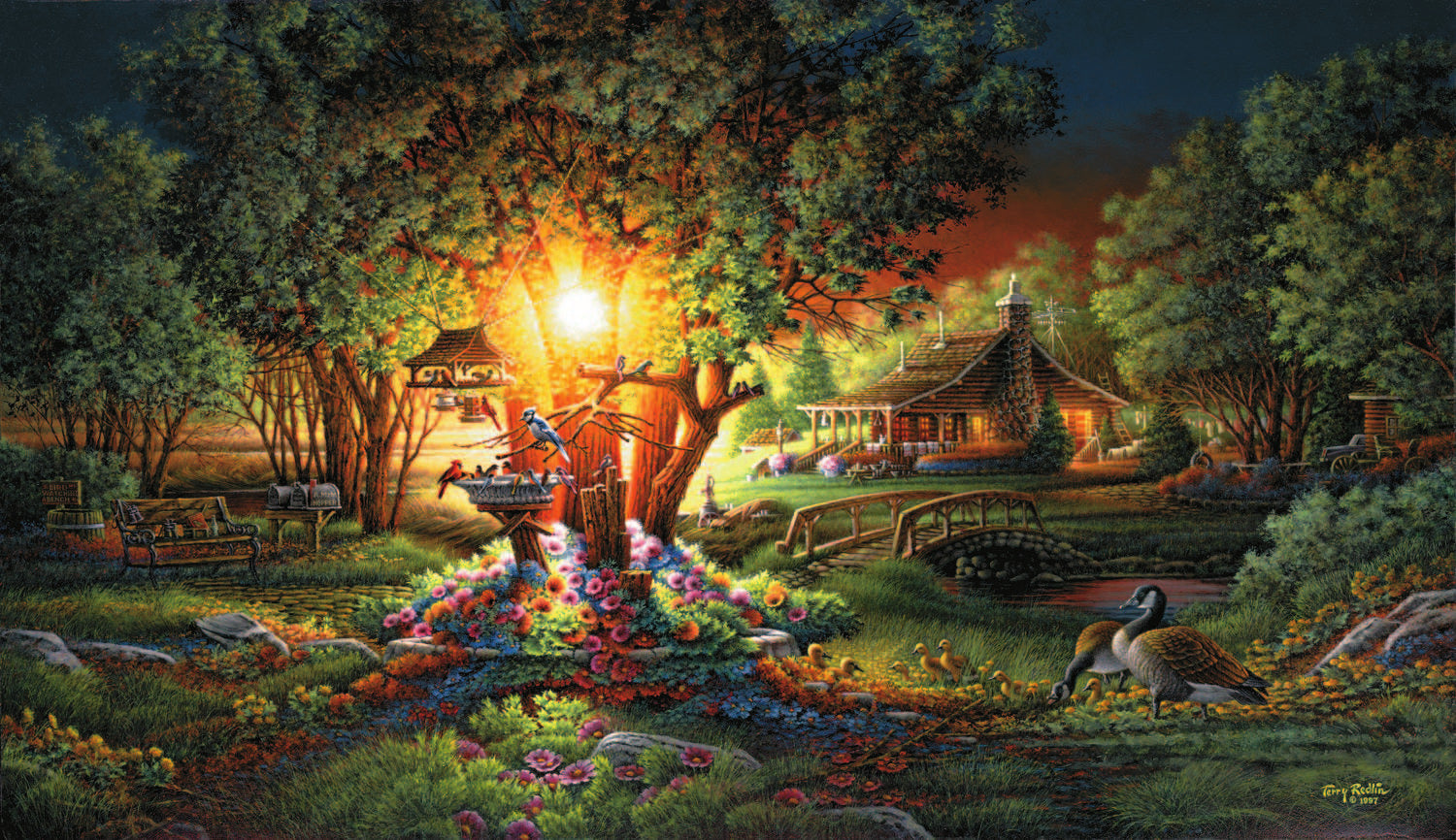 The Colours of Spring - Limited Edition Canvas Limited Edition