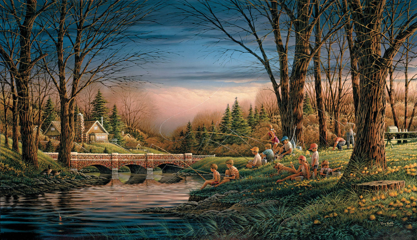 Spring Fishing - Encore Print