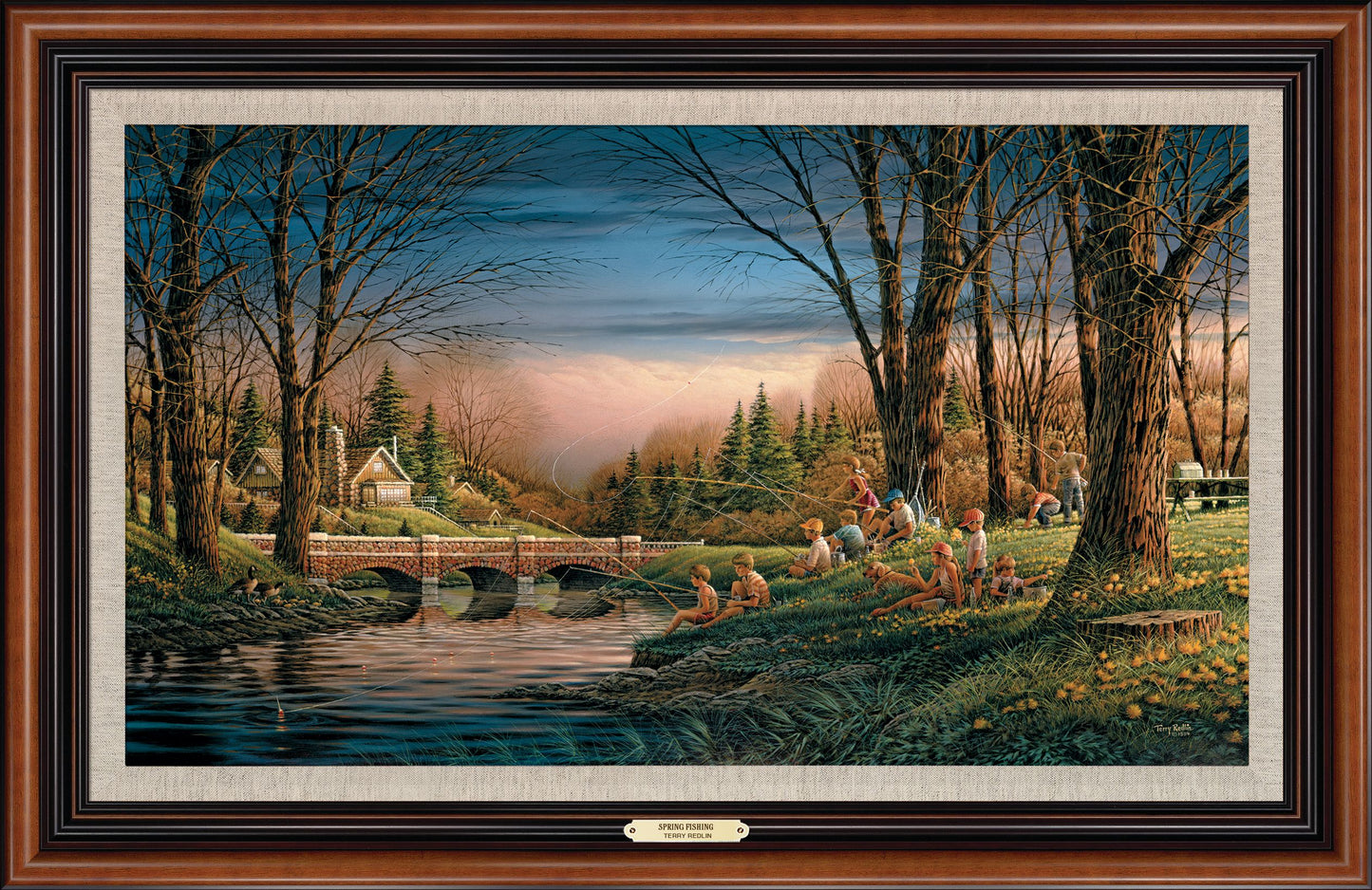 Spring Fishing - Limited Edition Master Canvas