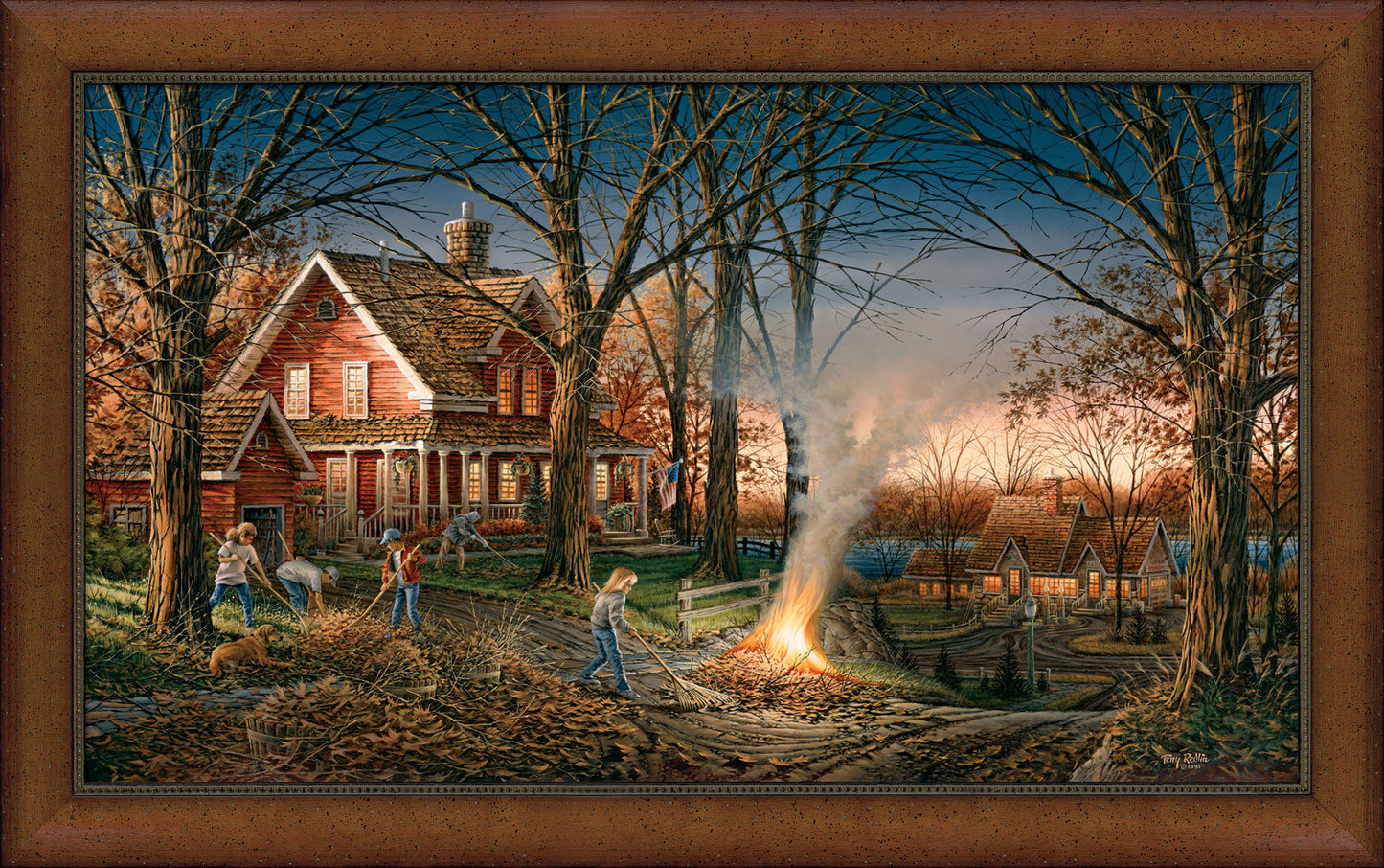 Autumn Evening - Museum Canvas