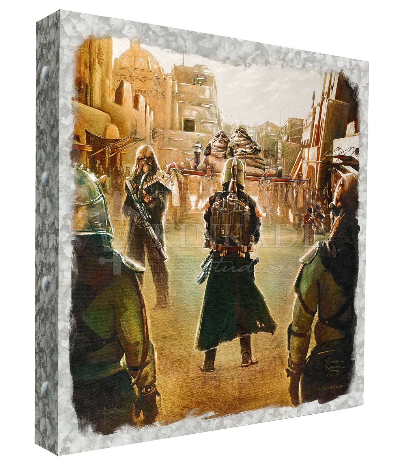 The Book of Boba Fett™ - A New Challenge - 14" x 14" Metal Box Art
