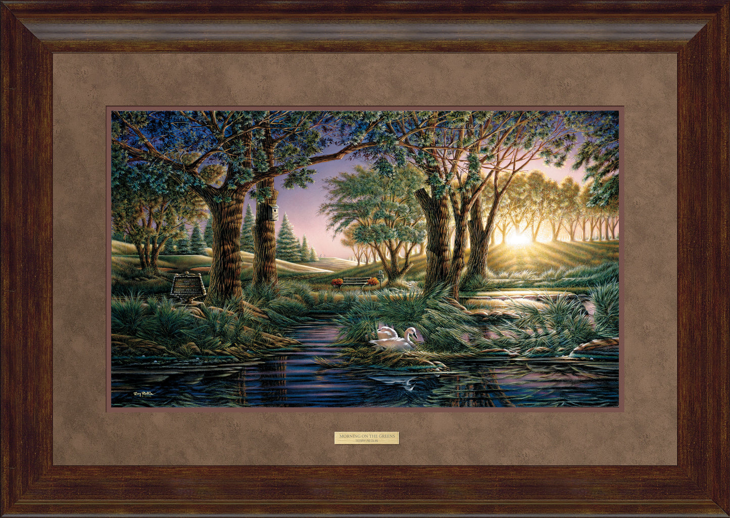 Morning on the Greens - Elite Print