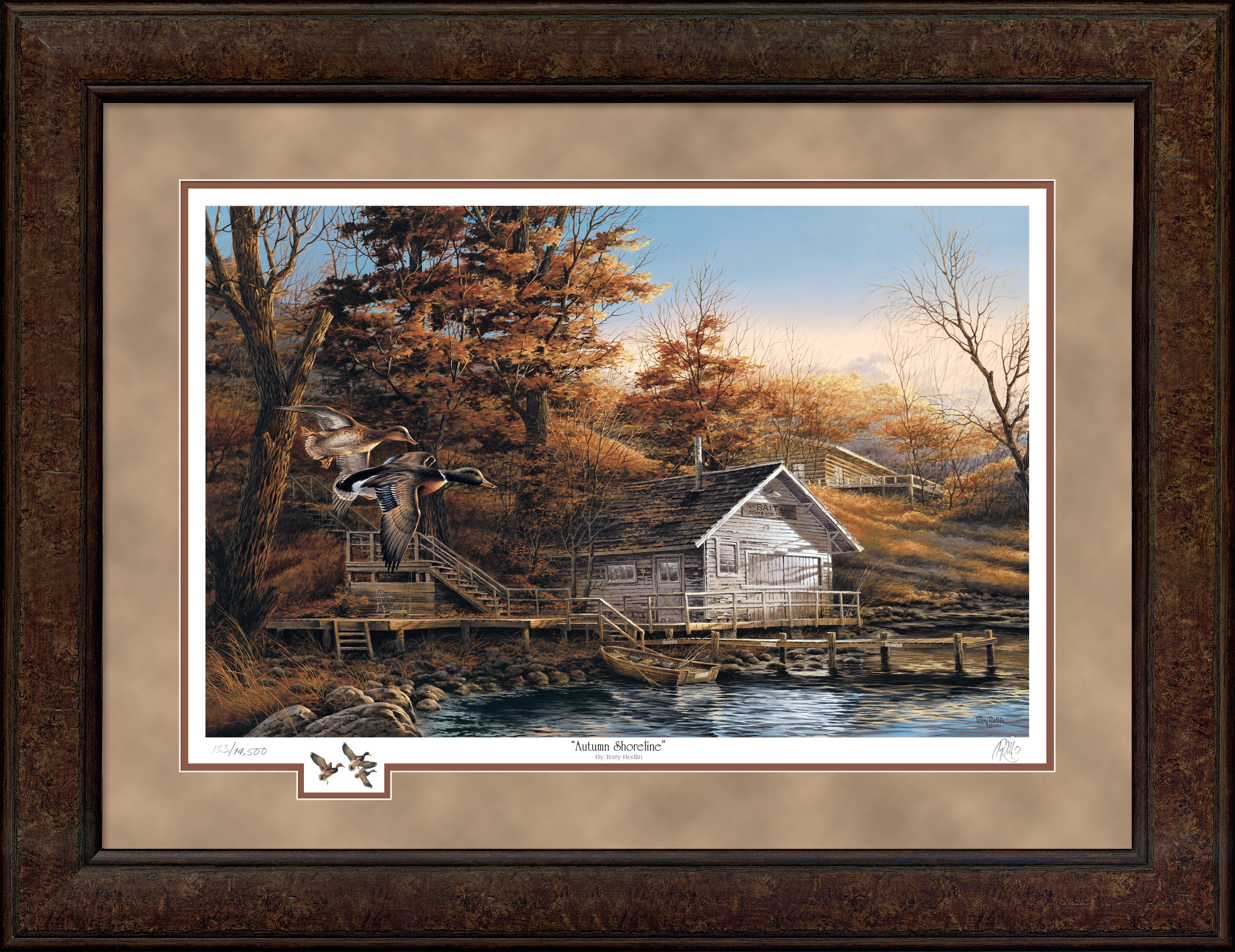 Autumn Shoreline - Limited Edition Paper Limited Edition Paper