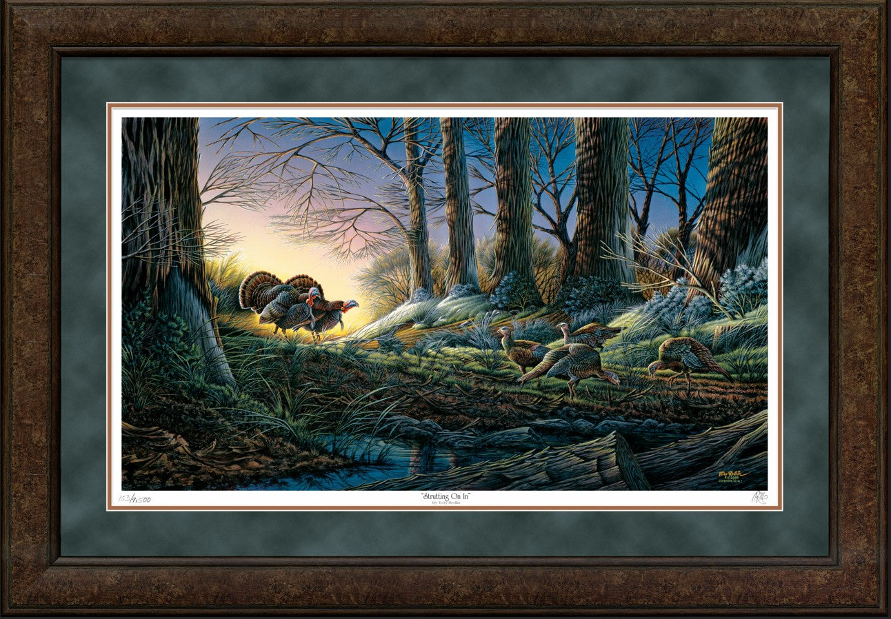 Strutting On In - Limited Edition Paper