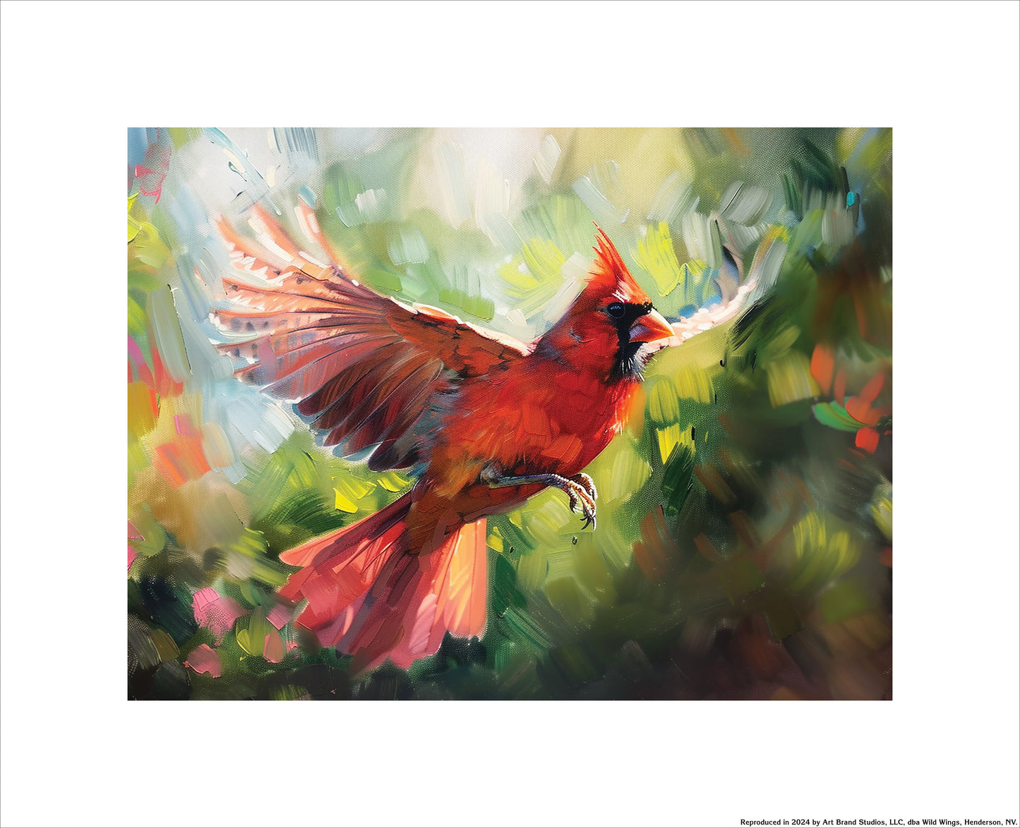 Emerald Flight - Cardinal - Art Prints