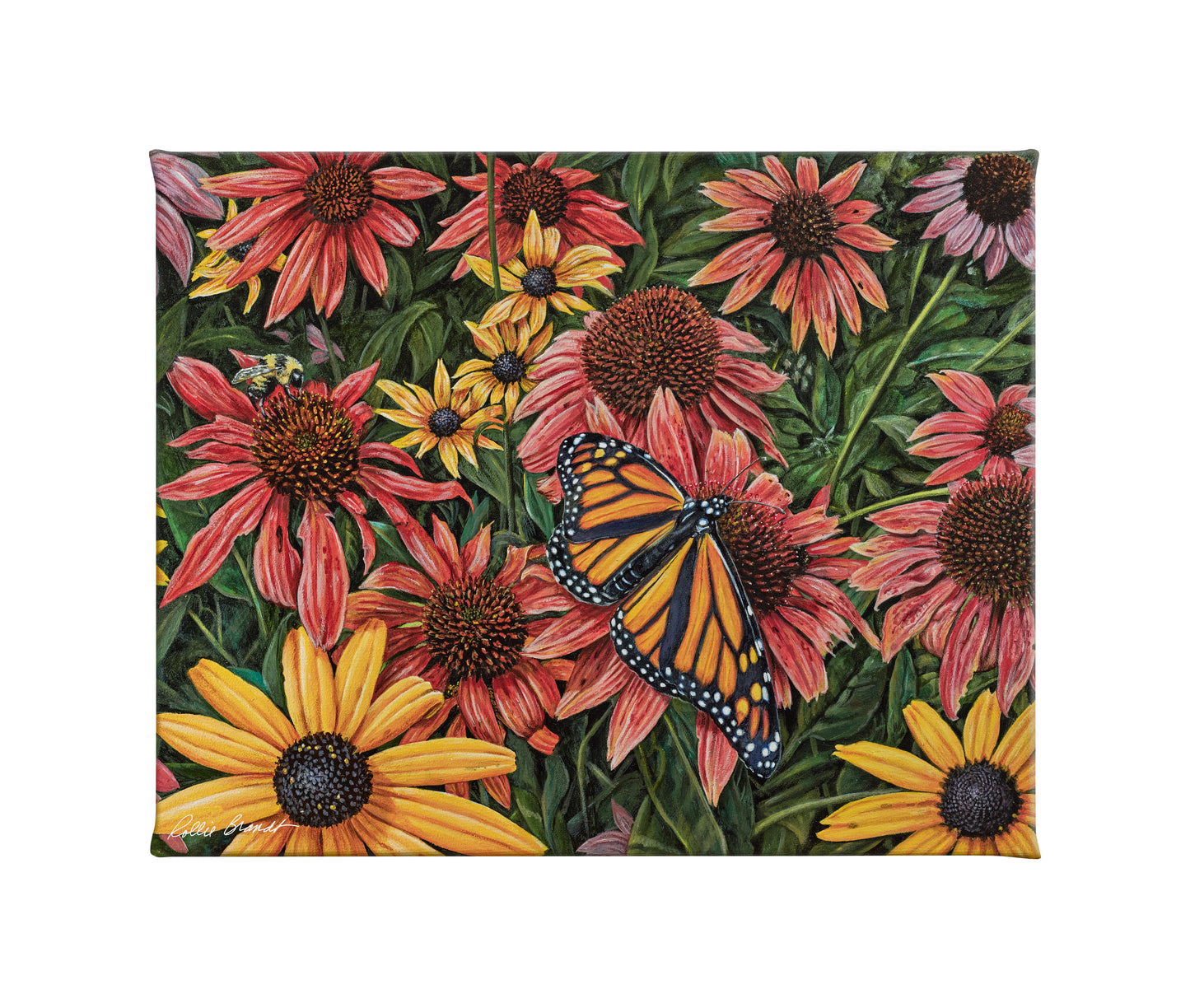 Garden Party - 16" x 20.5" Gallery Wrapped Canvas