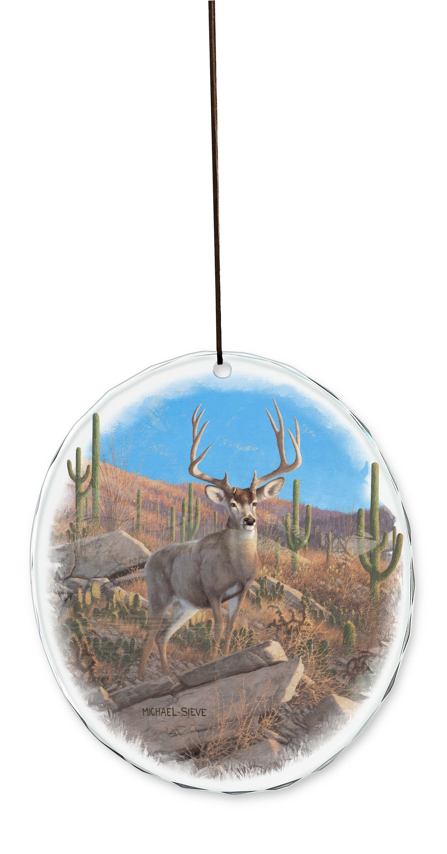 Sonora Sunrise - Mule Deer - Suncatcher