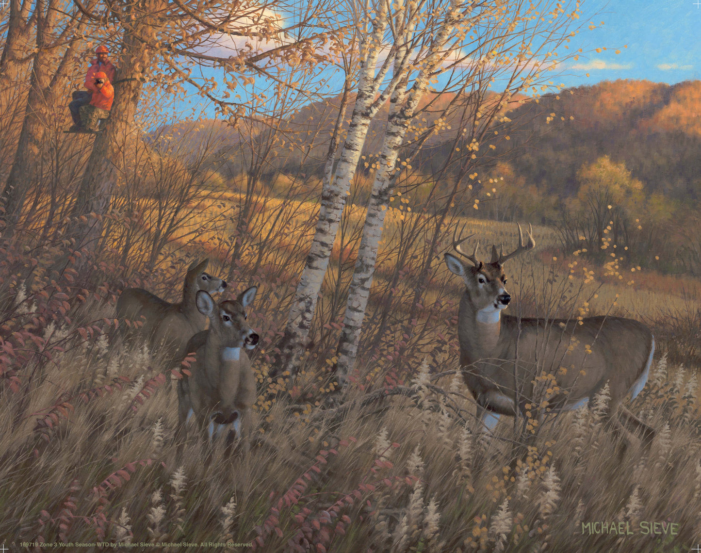 Zone 3 Youth Season Deer - Art Prints