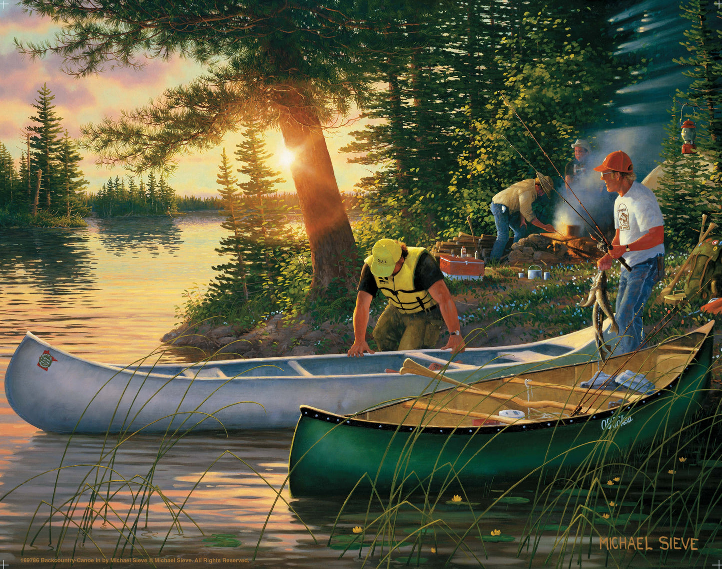 Backcountry Canoe-In - Art Prints