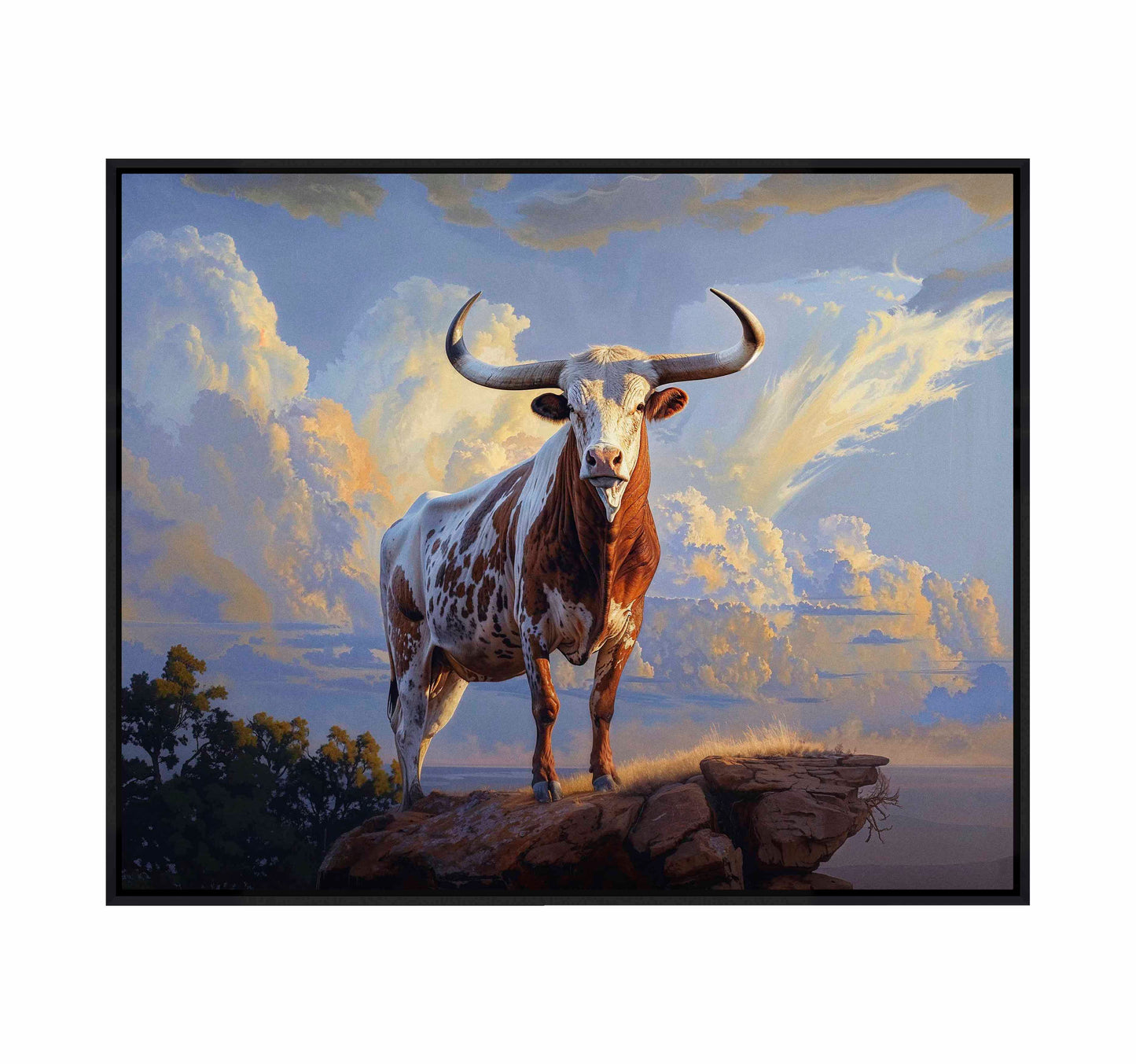 Hill Country Monarch II - Gallery Wrapped Canvas