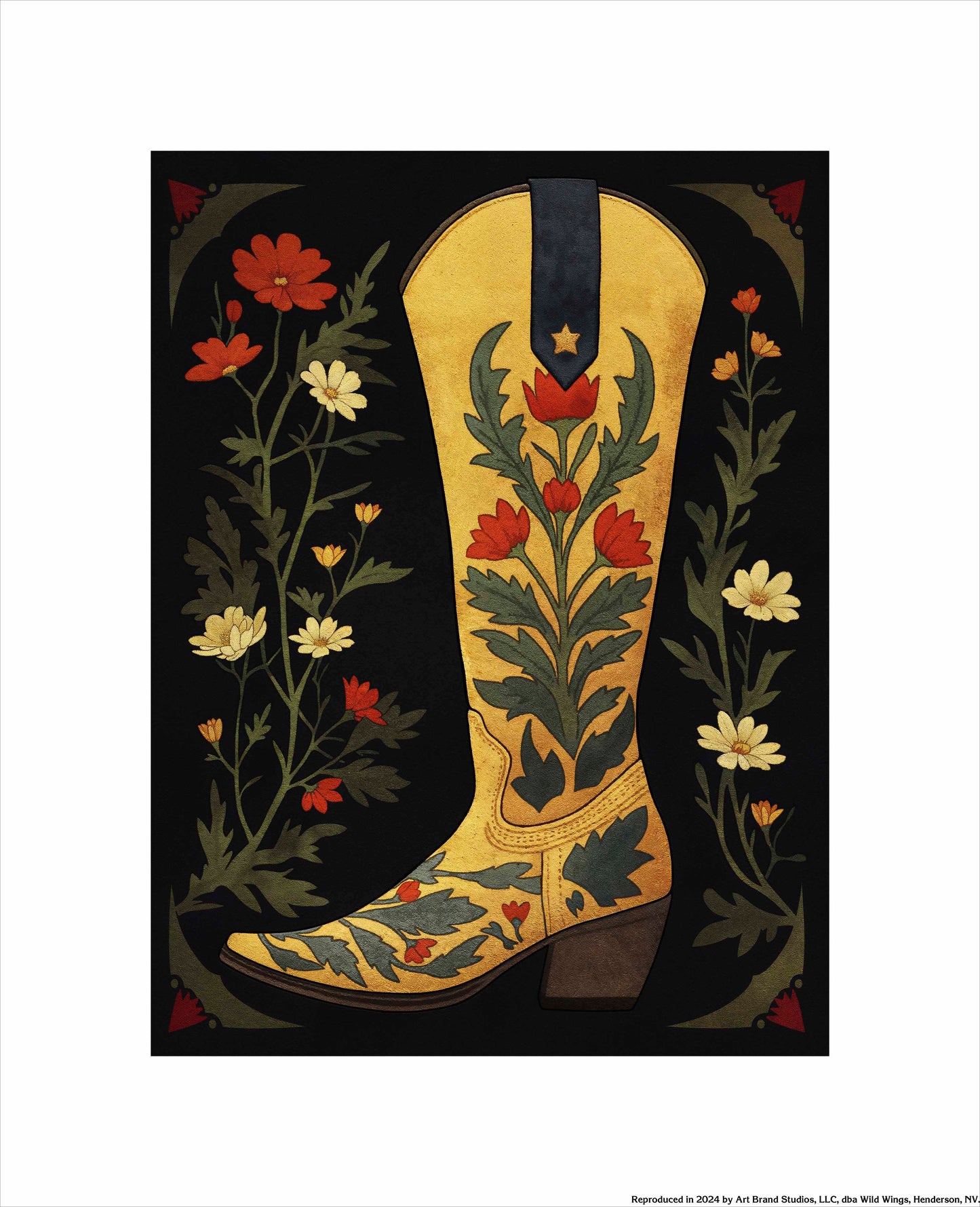 Frontier Floral - Art Prints
