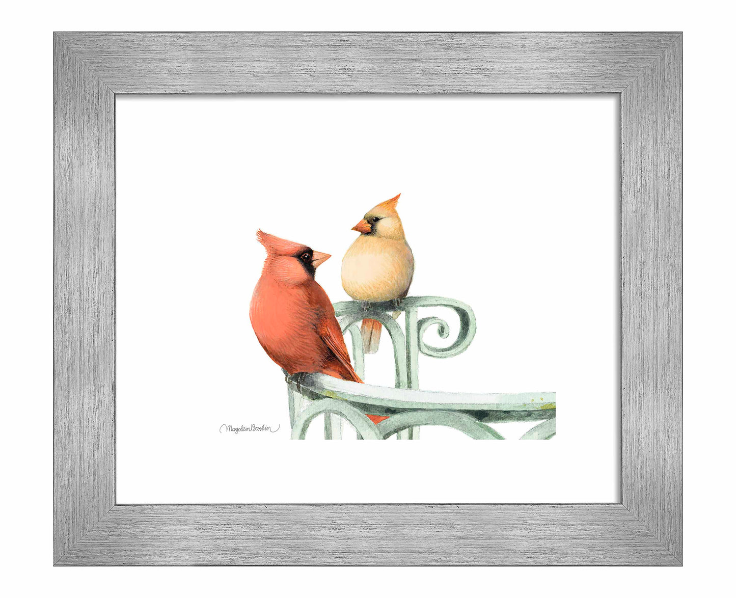 Cardinal Couple - Art Prints