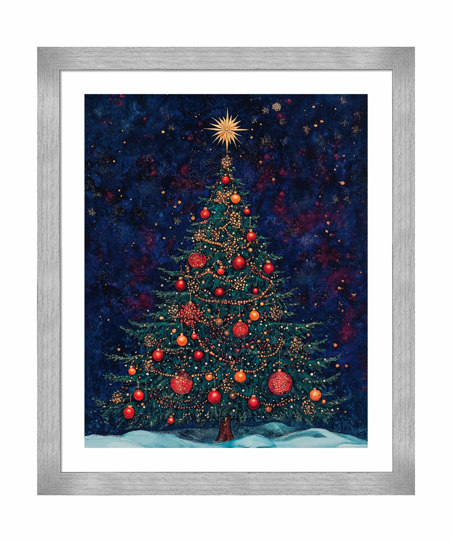 Homestead Christmas Spruce - Art Prints