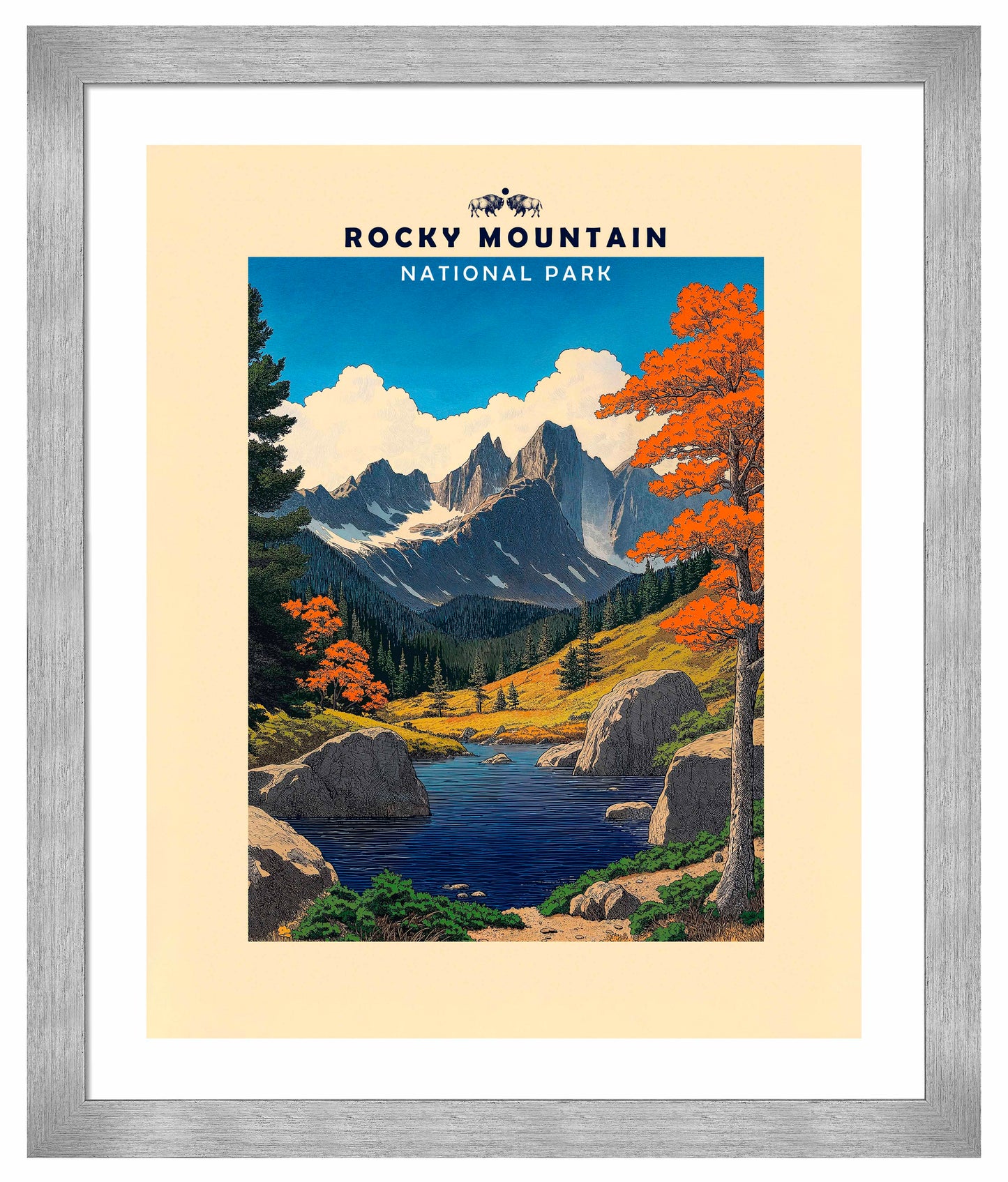 Rocky Mountain - Art Prints