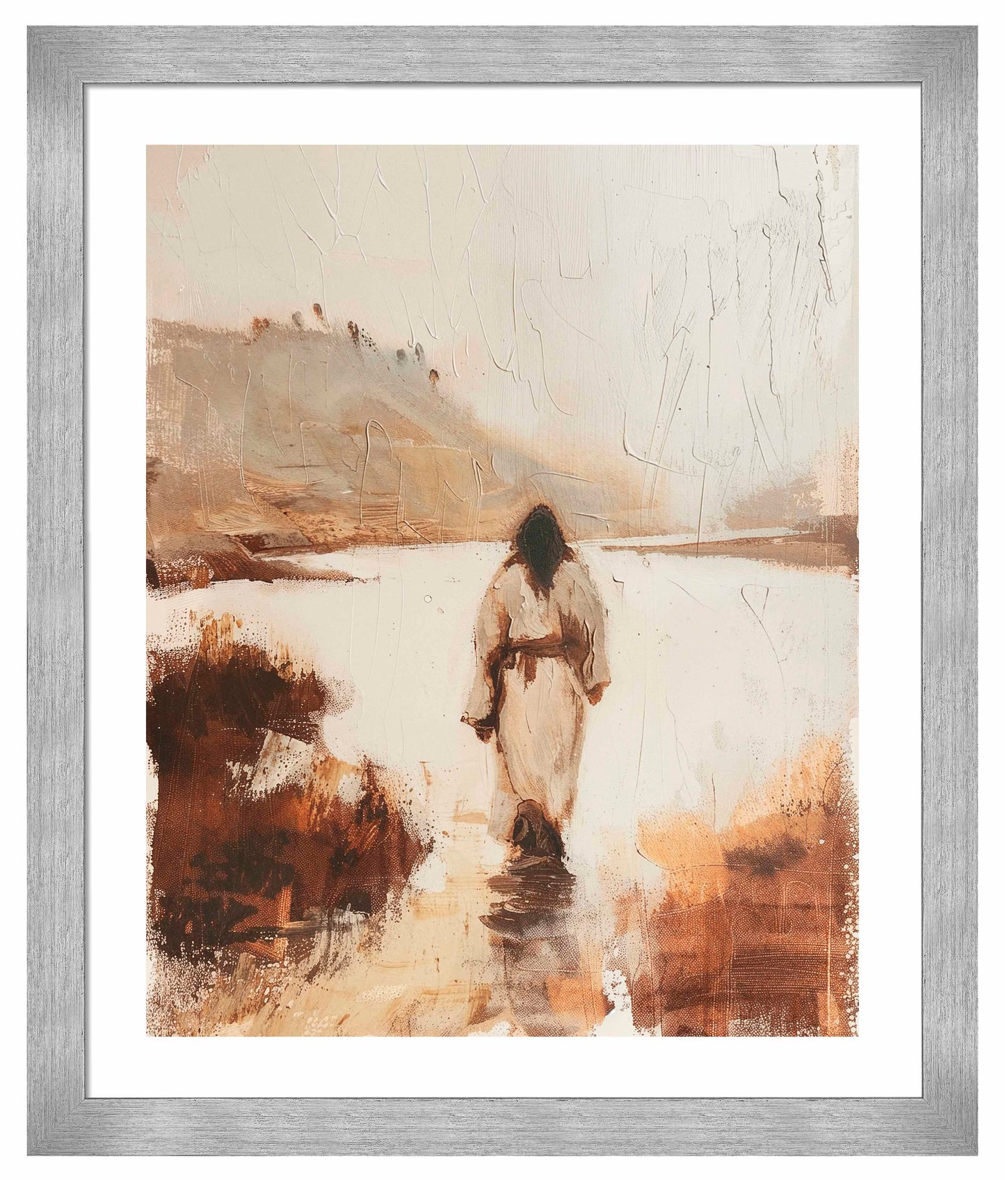 Christ In The Wilderness - Art Prints