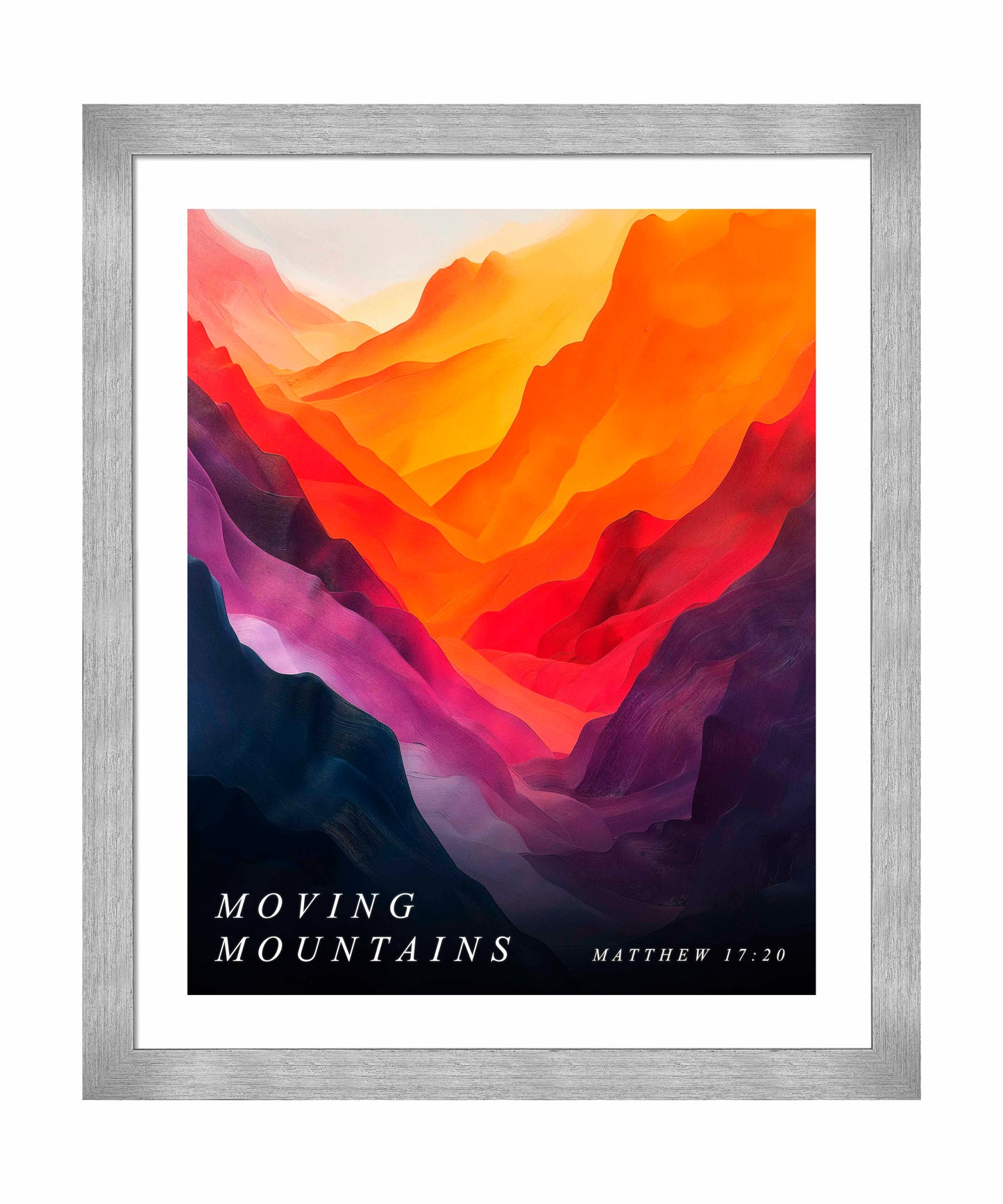 Moving mountains - Art Prints