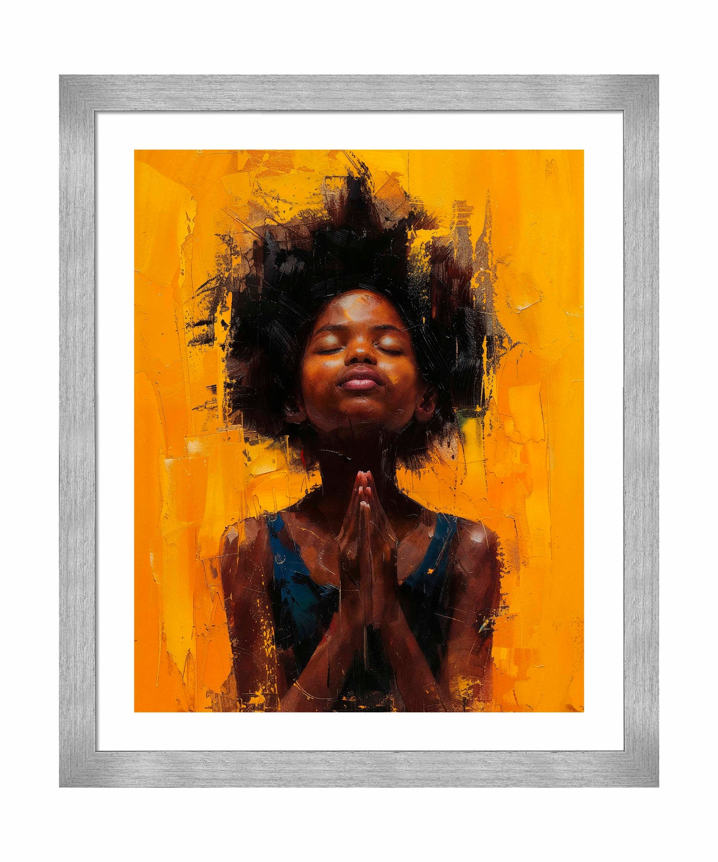 Candlelit devotion - Art Prints