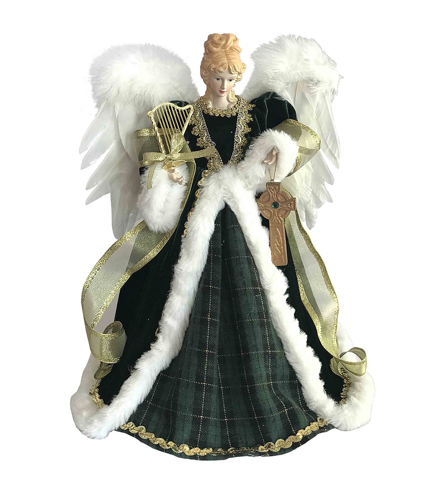 Irish Angel - 16" Tree Topper