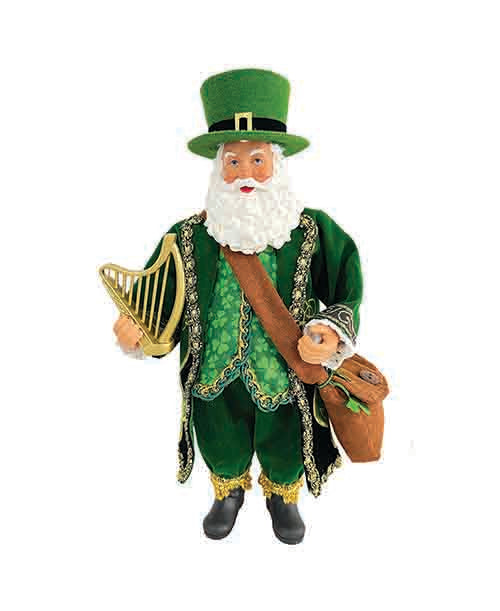 Irish Gentleman - 10" Santa