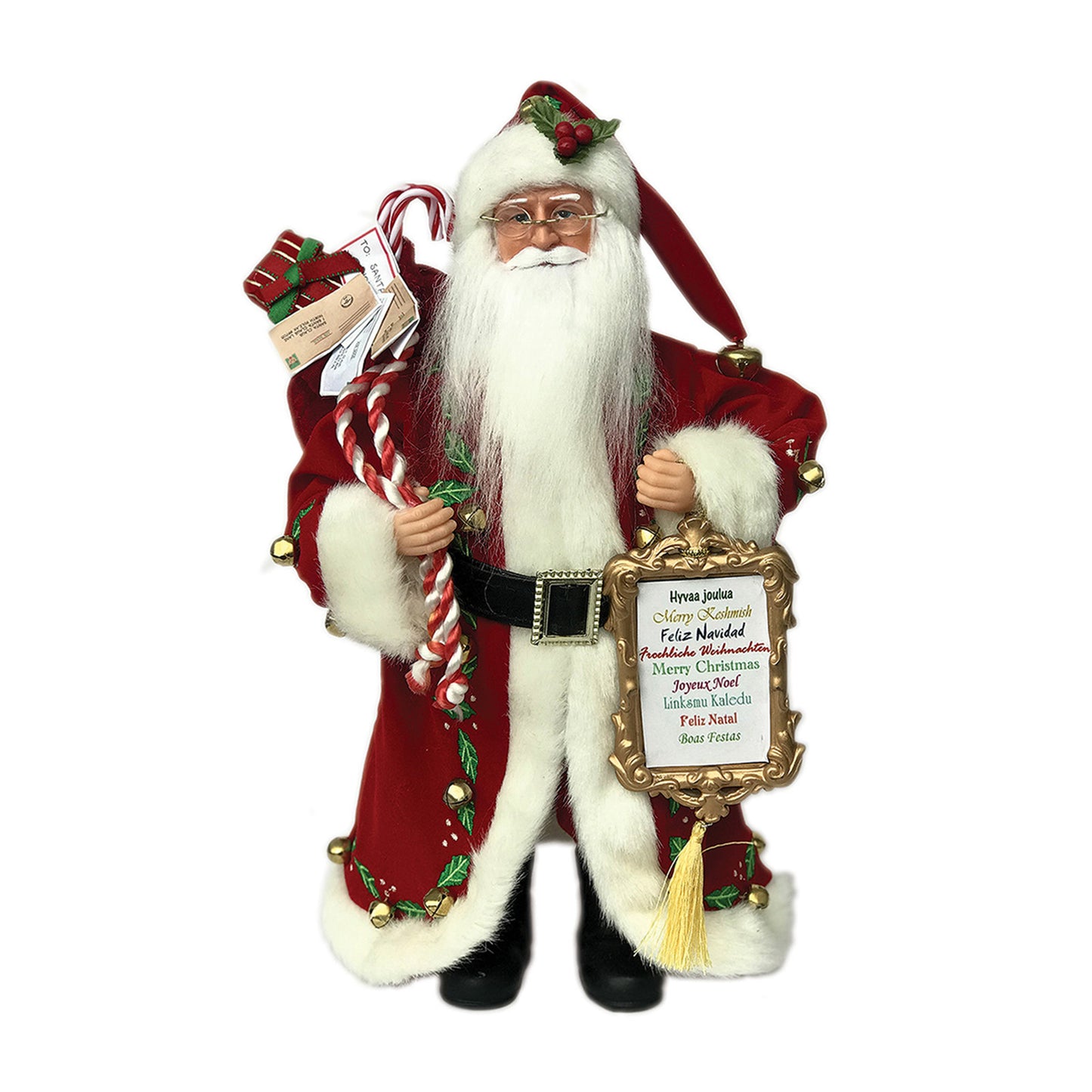 Christmas Around The World - 15" Santa