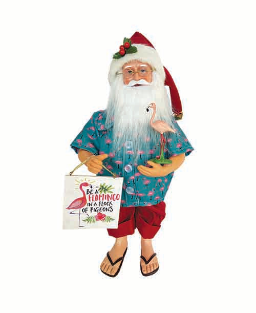 Flamingo - 15" Claus