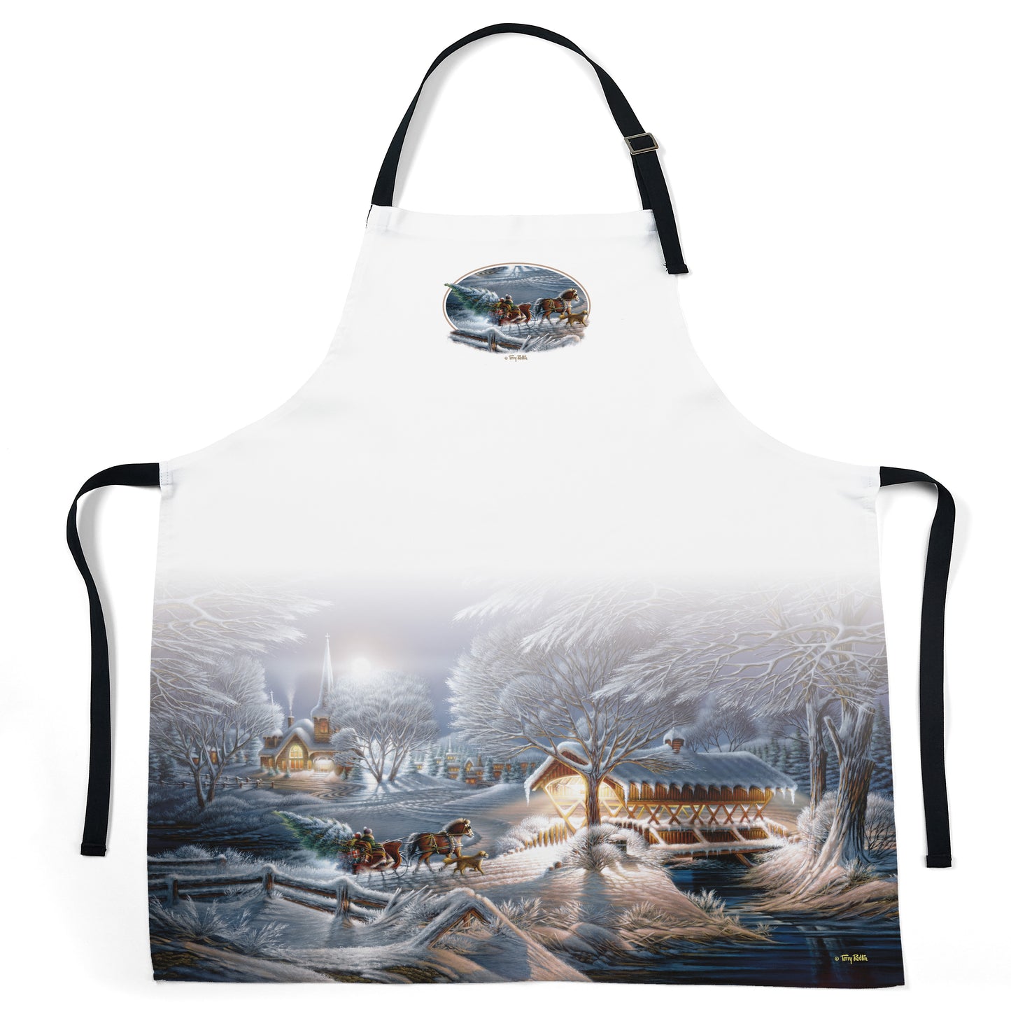 Evening Frost - Apron