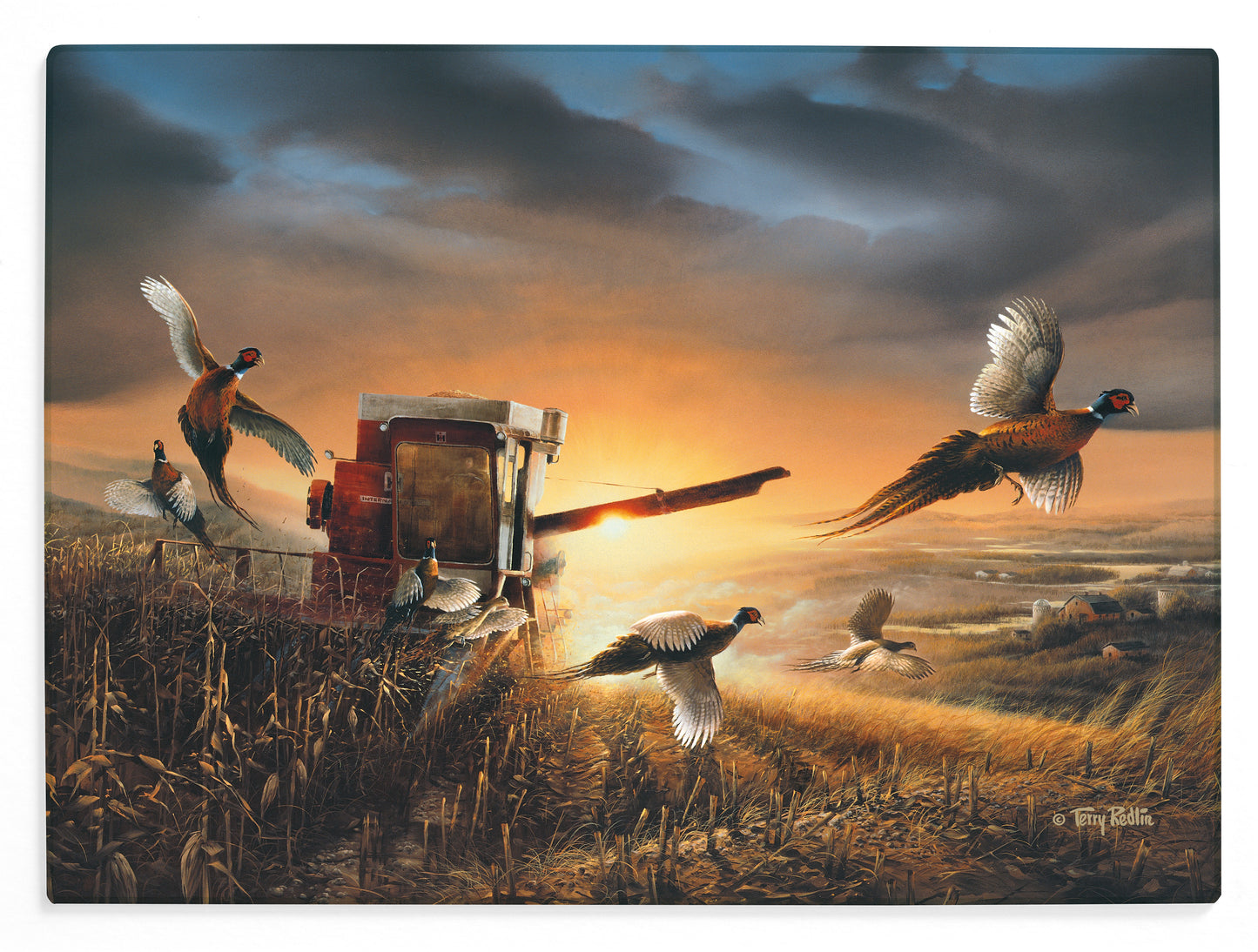 Evening Surprise - Cutting Board