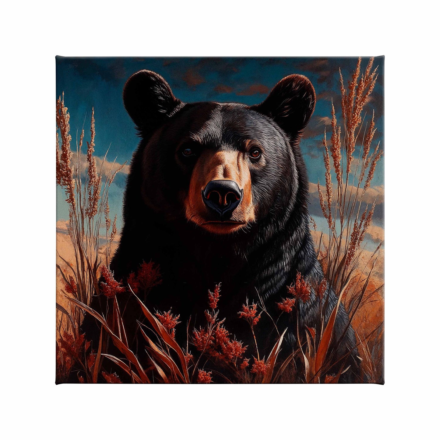 Silent Watcher - 20" x 20" Gallery Wrapped Canvas