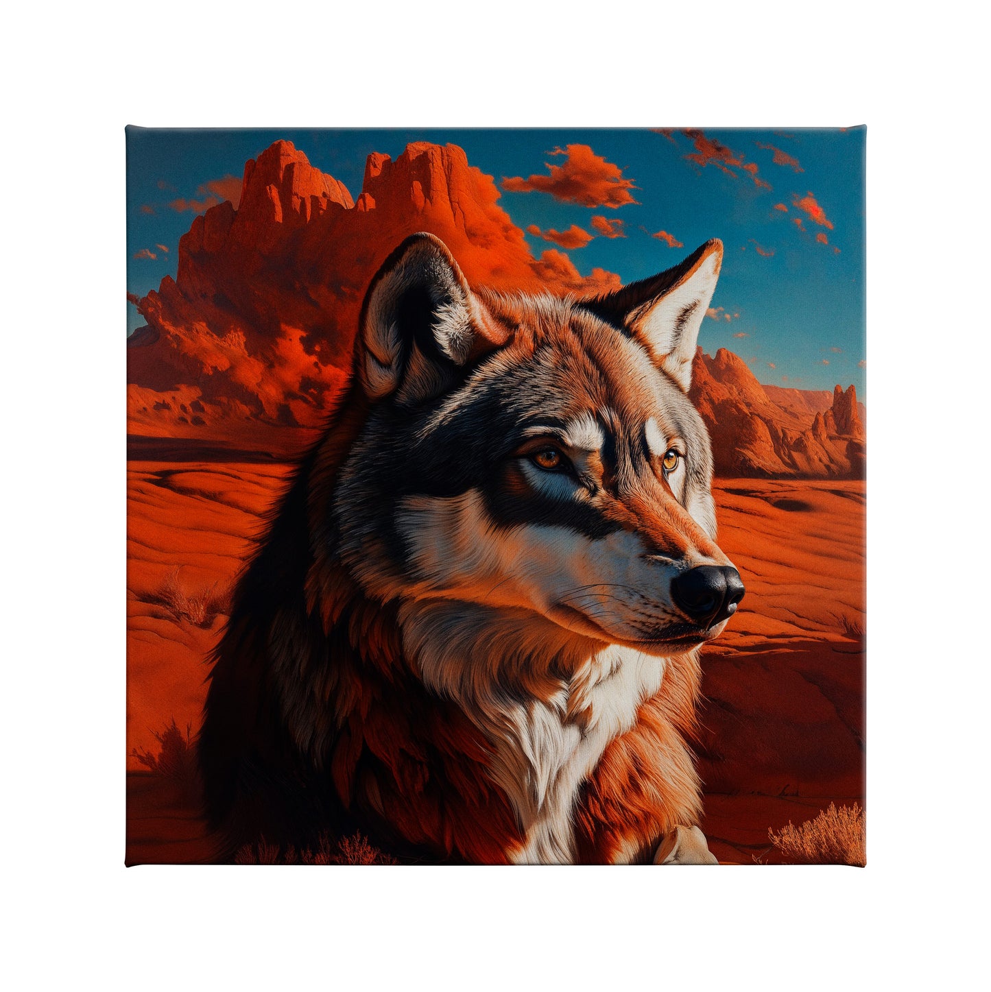 Mesa Mountain Ghost - 20" x 20" Gallery Wrapped Canvas