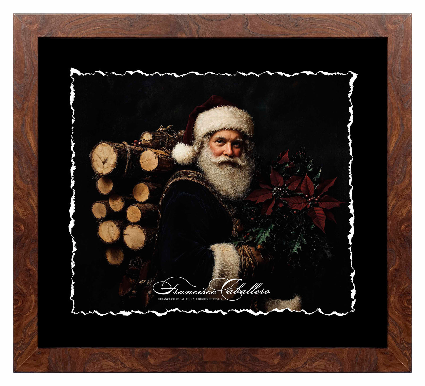 Winter's Old Soul - Deckled Edge Paper Print