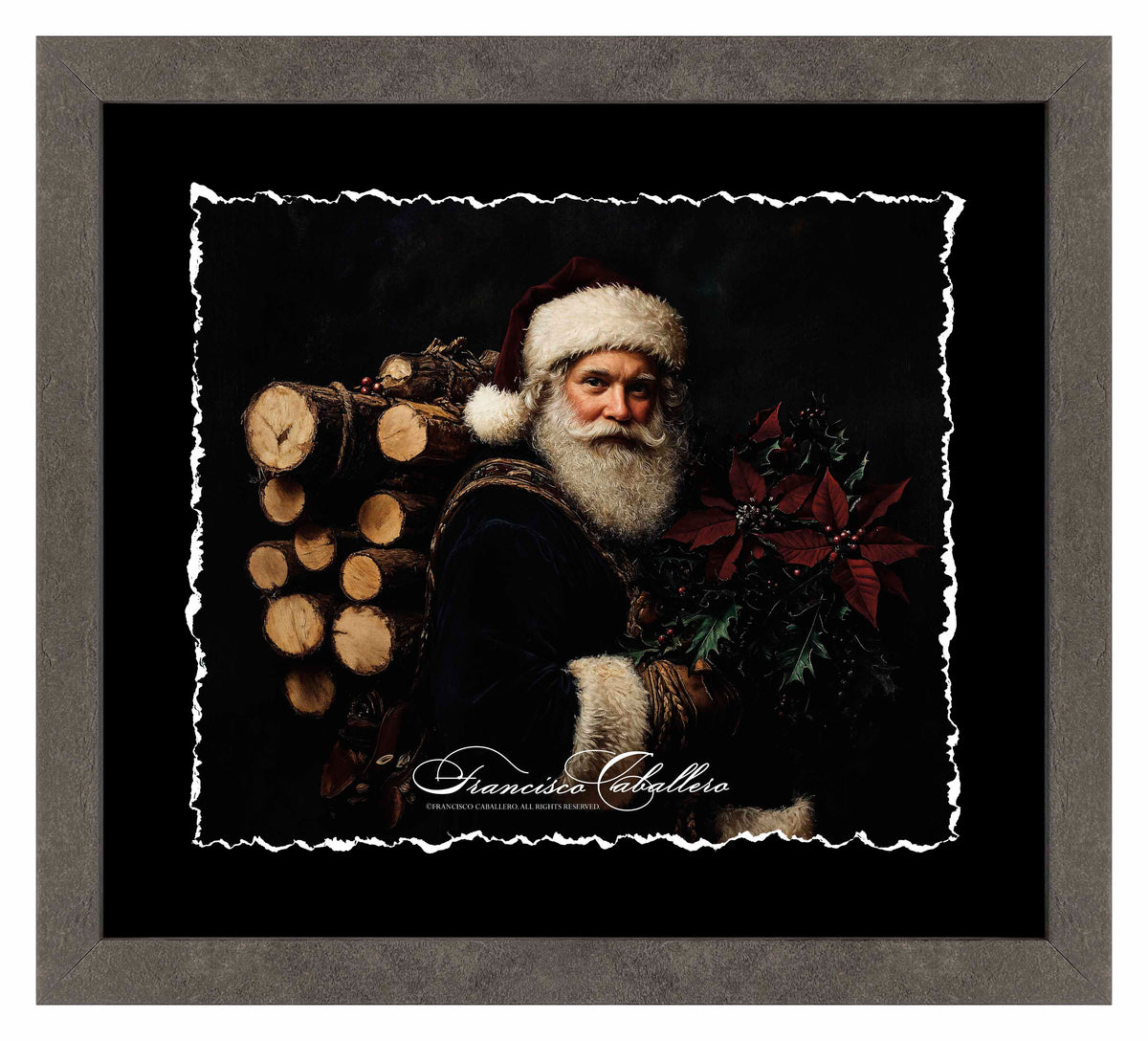 Winter's Old Soul - Deckled Edge Paper Print