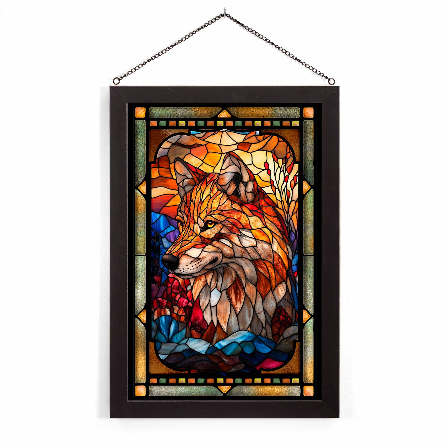 Winter's Soul - Stained Glass Art