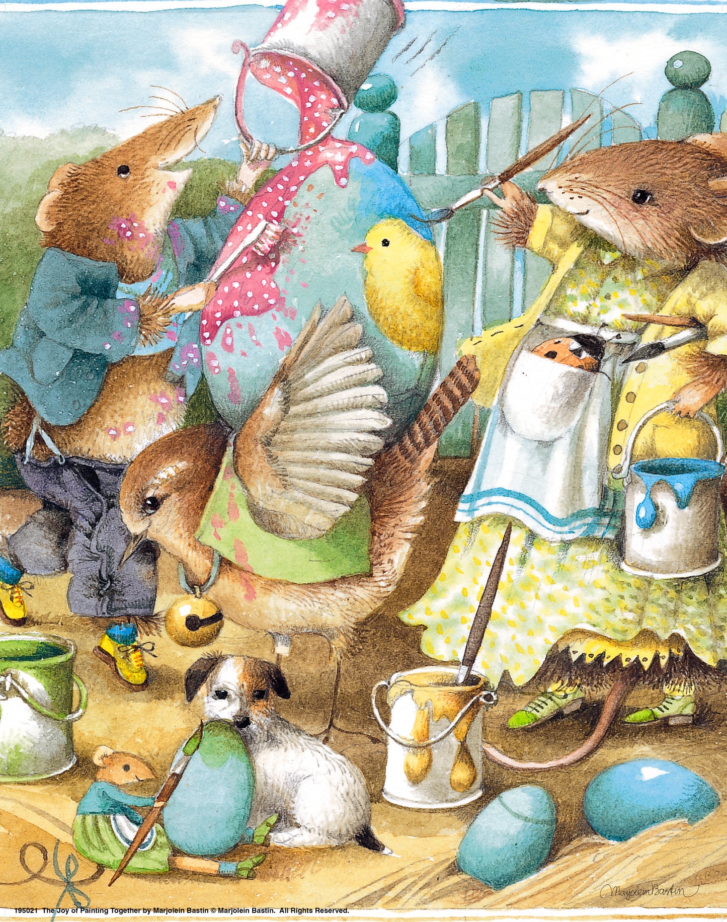 The Joy of Painting Together - Art Prints