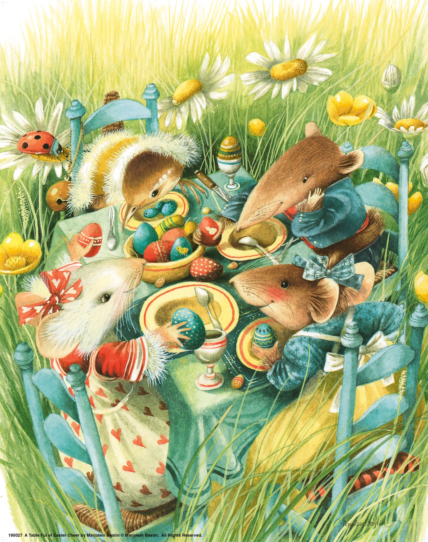 A Table Ful of Easter Cheer - Art Prints