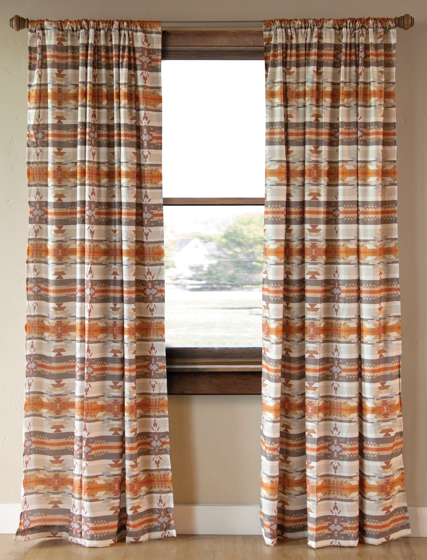Wrangler Amarillo Sunset - 54" x 84" Drape Panels (Set of 2)