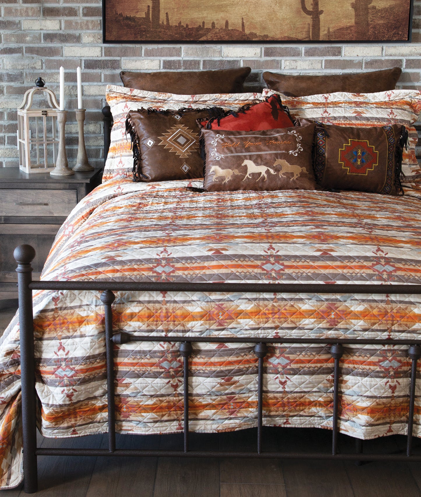 Wrangler Amarillo Sunset - Quilt (King Set)