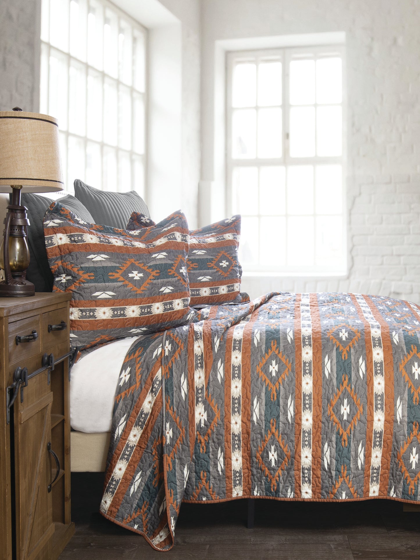 Wrangler Checotah Quilt - Bedding (King Set)